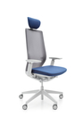 Accis Pro 151SFL fotel obrotowy P63PU niebieski, (4) - Krzesła obrotowe