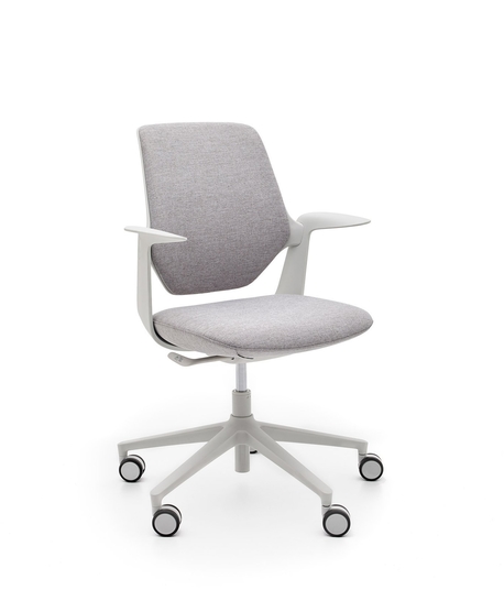 Krzesło obrotowe Trillo Pro szare wysyłka 24h, (1) - Ergonomiczne fotele i krzesła obrotowe  - Wysyłka 24H