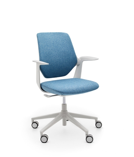 Krzesło obrotowe Trillo Pro niebieskie wysyłka 24h, (1) - Ergonomiczne fotele i krzesła obrotowe  - Wysyłka 24H