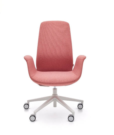 Fotel obrotowy Ellie Pro ceglasty wysyłka 24h, (1) - Ergonomiczne fotele i krzesła obrotowe  - Wysyłka 24H