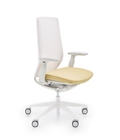 Krzesło obrotowe Accis Pro żółte wysyłka 24h, (2) - Ergonomiczne fotele i krzesła obrotowe  - Wysyłka 24H