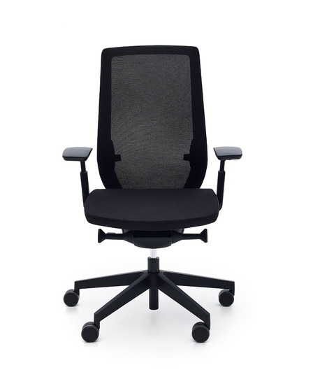Krzesło obrotowe Accis Pro czarne wysyłka 24h, (1) - Ergonomiczne fotele i krzesła obrotowe  - Wysyłka 24H
