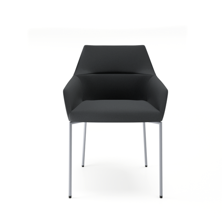Krzesło CHIC czarne, (1) - Ergonomiczne fotele i krzesła obrotowe  - Wysyłka 24H