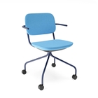 NORMO 500HC niebieskie wysyłka 24h, (2) - Ergonomiczne fotele i krzesła obrotowe  - Wysyłka 24H