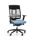 Fotel obrotowy XENON NET 101SL niebieski Cura wysyłka 24h, (2) - Ergonomiczne fotele i krzesła obrotowe  - Wysyłka 24H