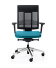 Krzesło obrotowe Xenon Net 101SL z podłokietnikiem P59PU, (2) - Krzesła obrotowe